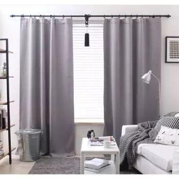 高級灰色系窗簾布藝 摩爾登窗簾的優(yōu)雅之選